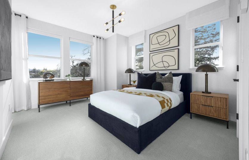 Spacious secondary bedroom