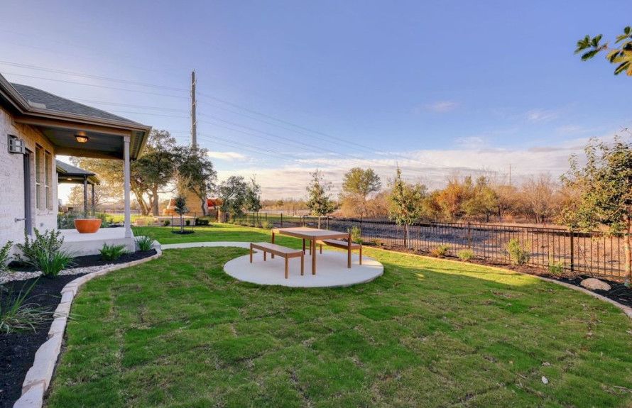 Emory Model Backyard