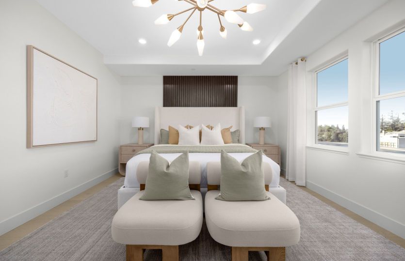 Light filled primary suite