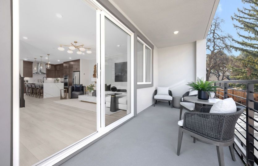 Deck off gathering room