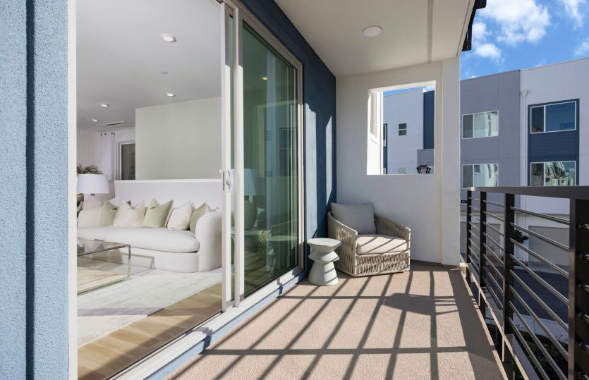 Deck off gathering room