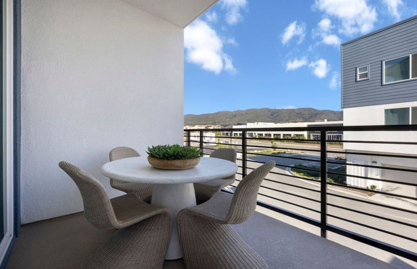 Deck off cafe area, perfect for al fresco dining