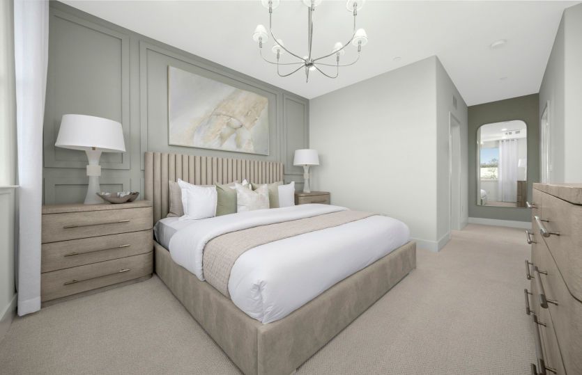 Primary bedroom suite