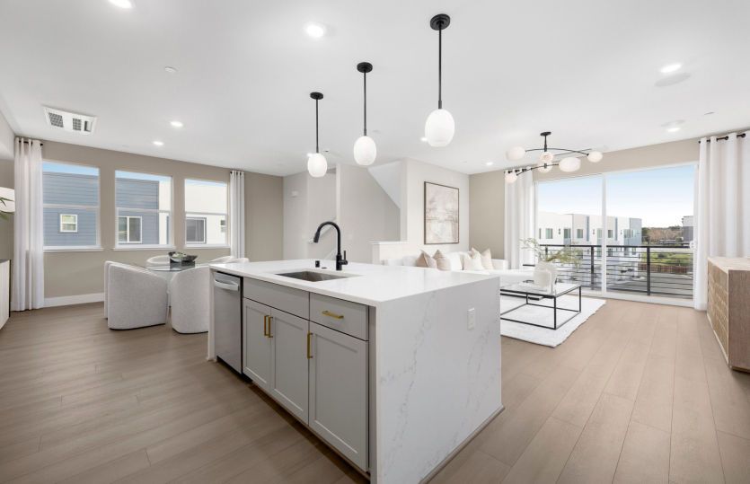 Open kitchen, perfect for entertaining