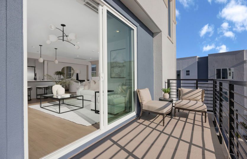 Deck off main living area
