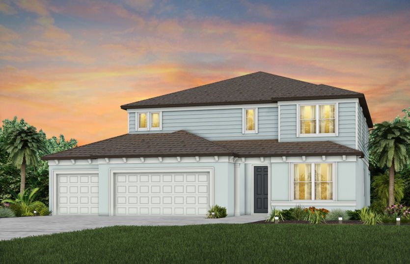 Exterior Rendering, Elevation FM1