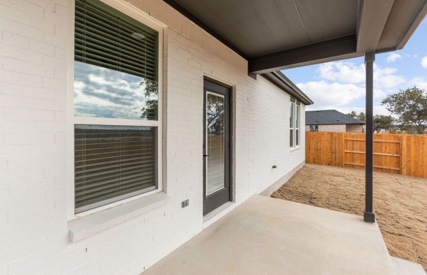 Covered Back Patio
