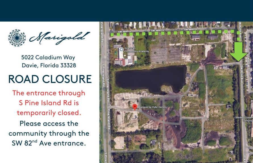 Enter Through SW 82nd Ave