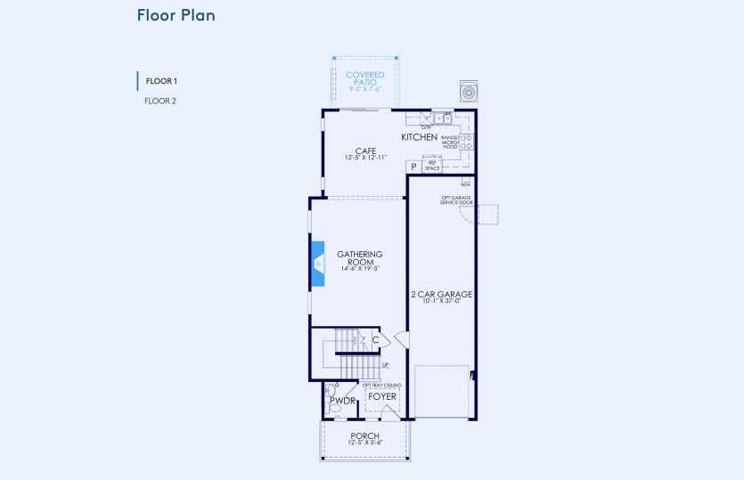 Lupine Floor Plan, Quick Move-In Home, Floor 1