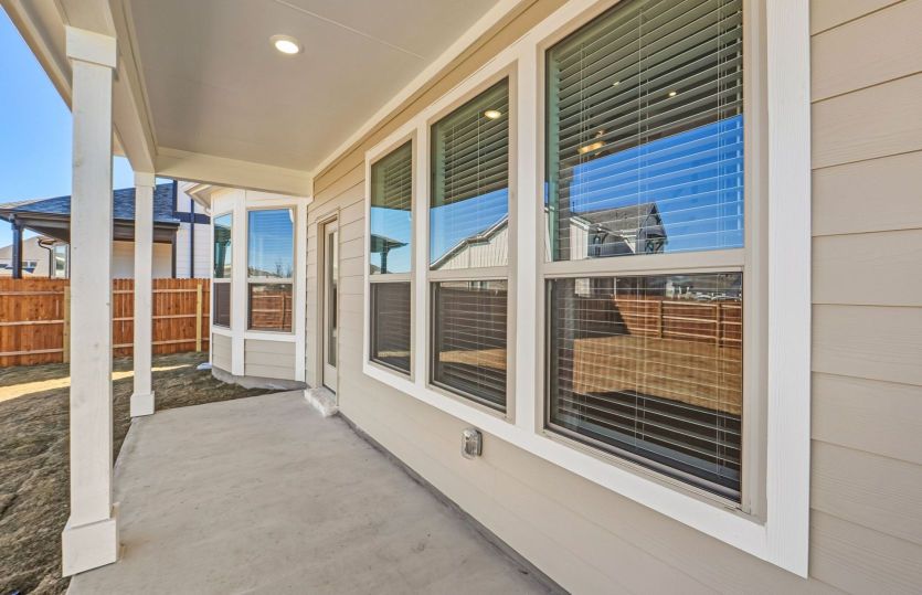 Covered Back Patio