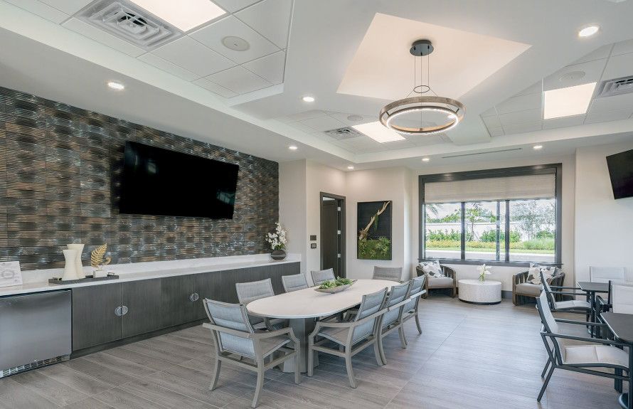 Sports Center Clubroom