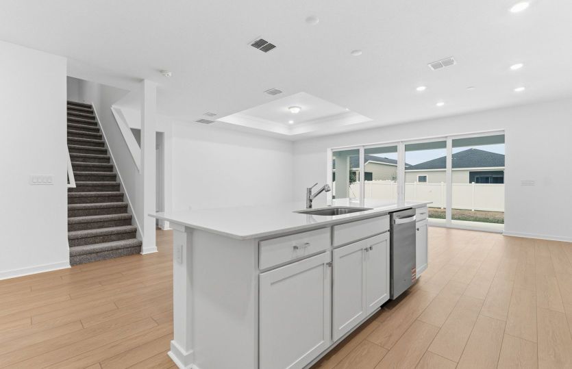 Center Island with Storage