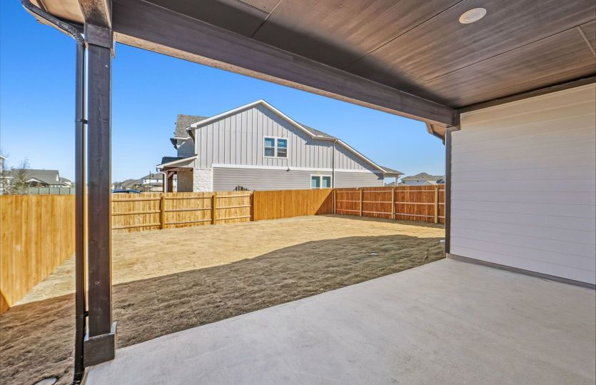 Covered Back Patio