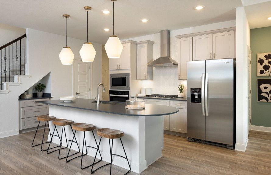 Spacious Kitchens