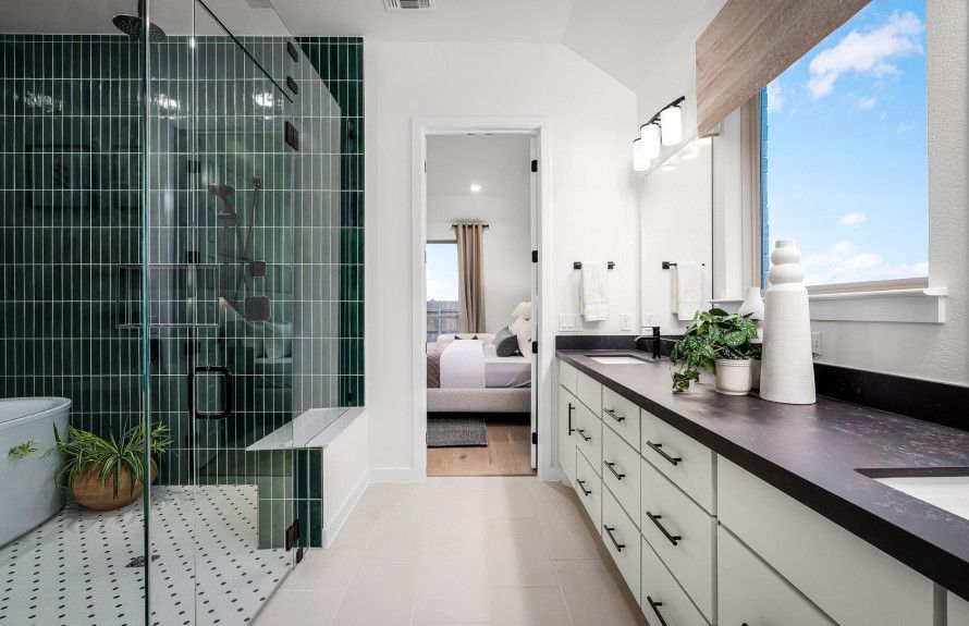 Spacious Primary Bathrooms