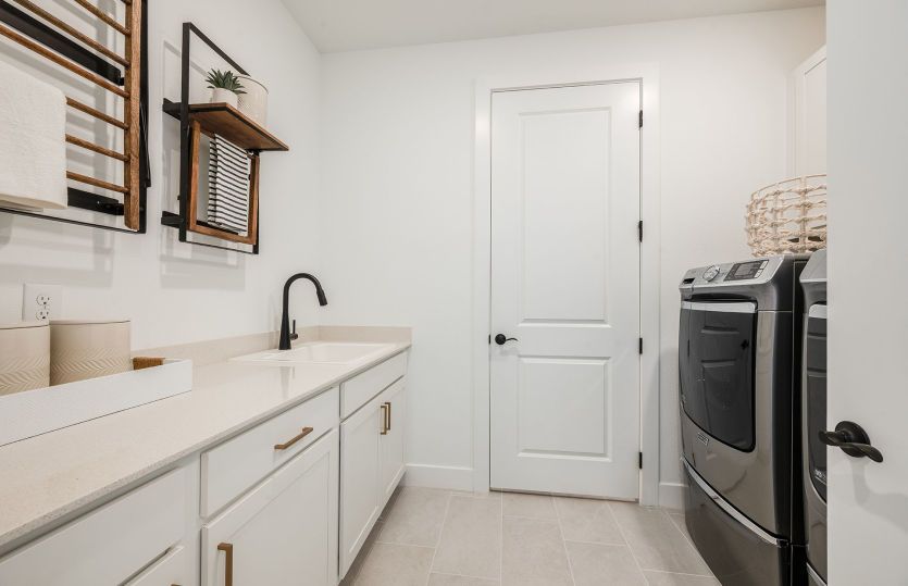 Convenient Laundry Room