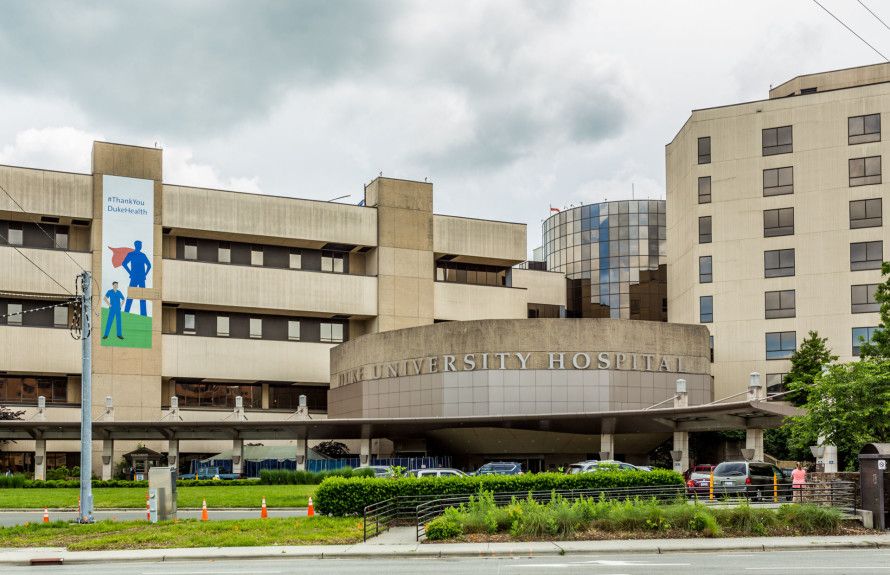 35 minutes to Duke Hospital
