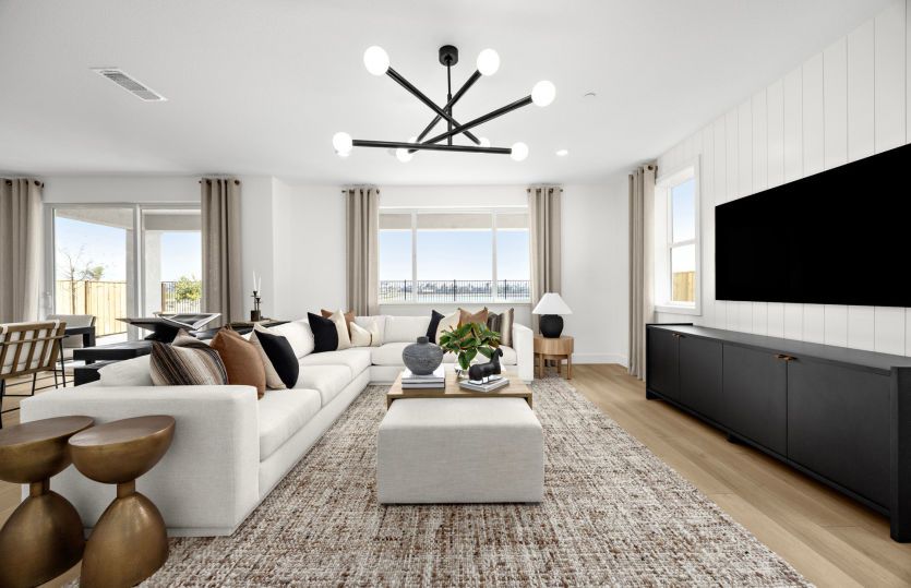 Light-filled gathering room
