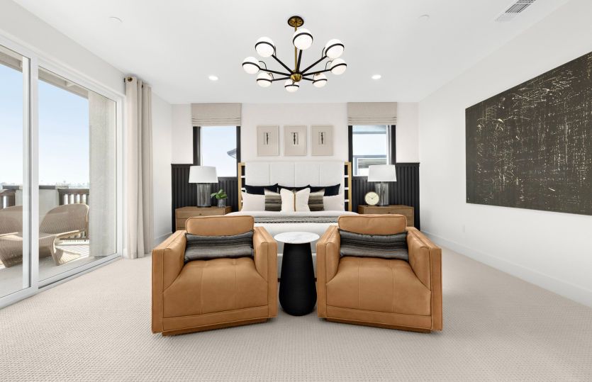 Owner's suite with private patio access