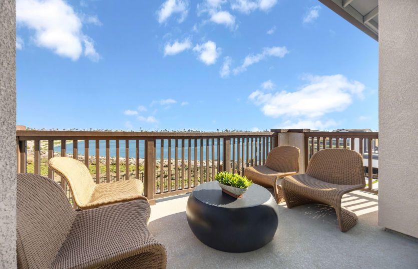 Deck off owner's suite