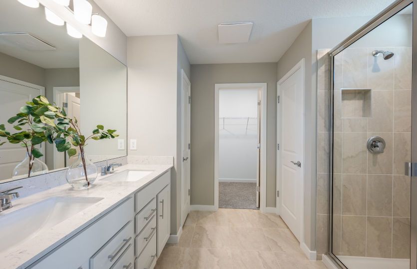Owner's Bath with Dual Sinks
