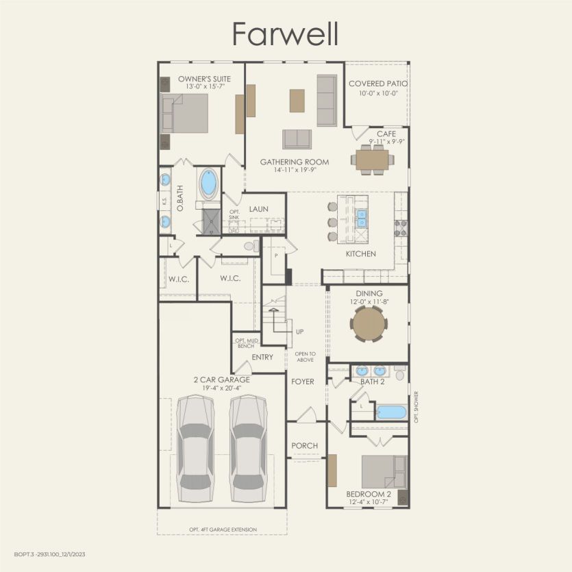 First Floor 3 br / 3 ba