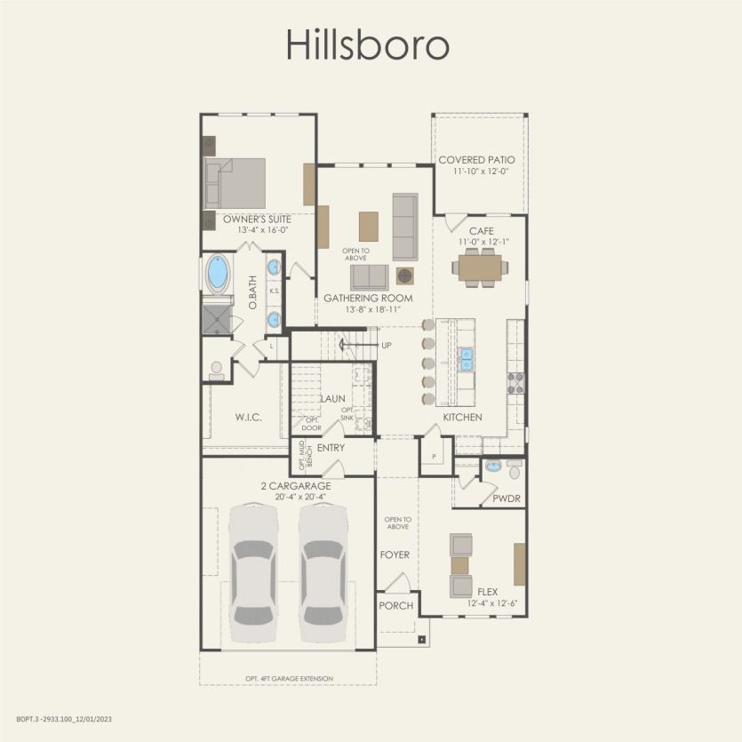 First Floor 4 br / 3.5 ba