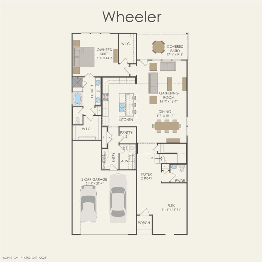 First Floor 4 br / 2.5 ba