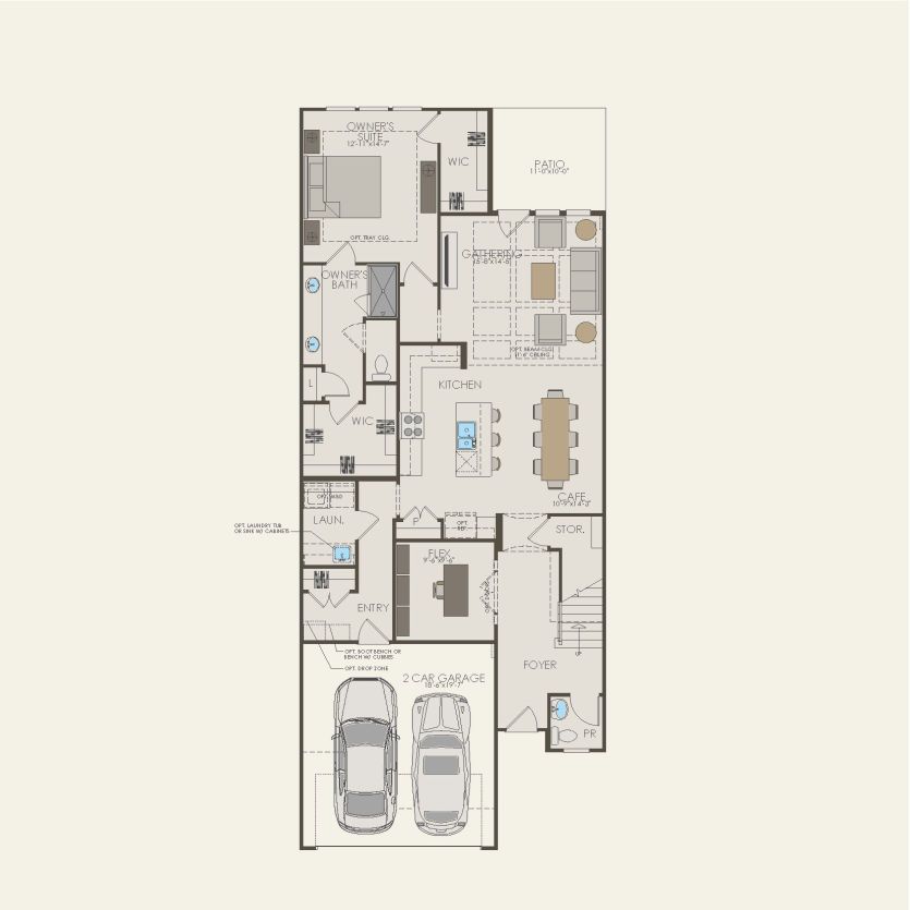 First Floor 3 br / 2.5 ba