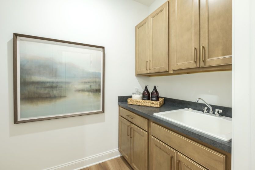 Laundry Room with Plenty of Storage