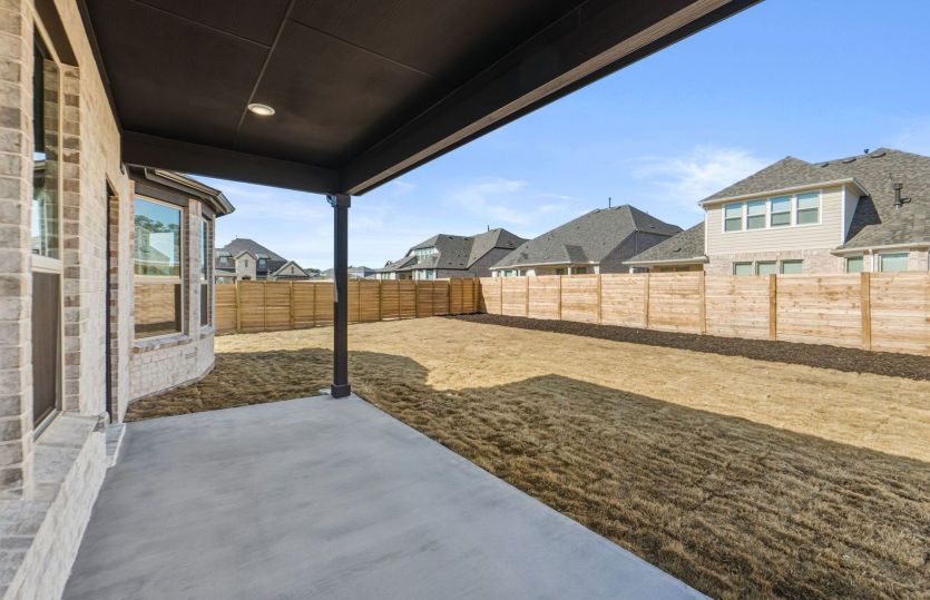 Covered Back Patio