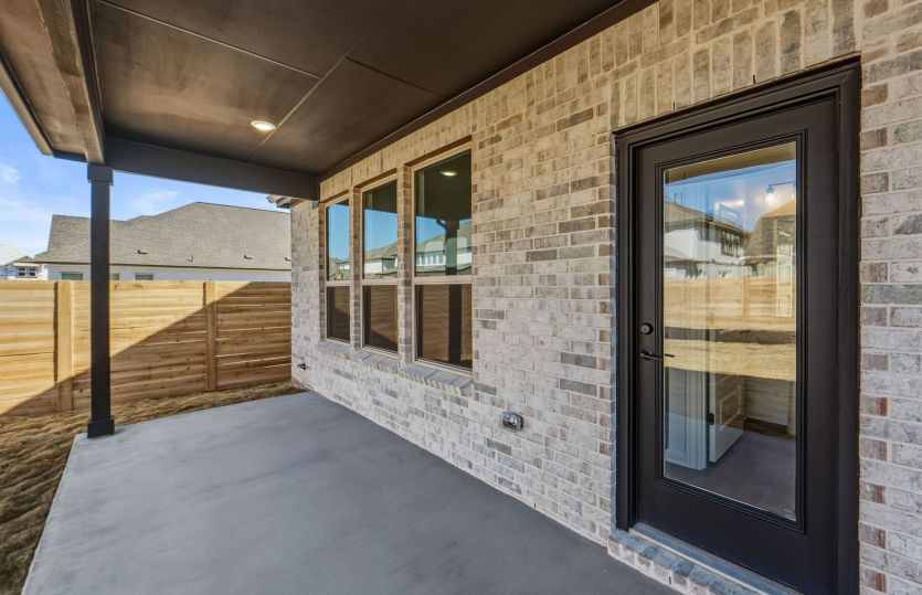 Covered Back Patio