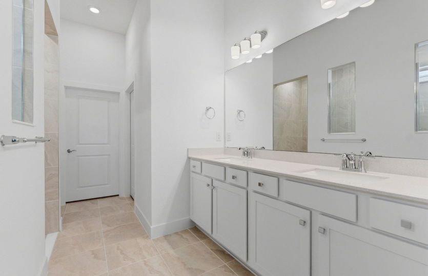 Owner's Bath with Dual Sinks