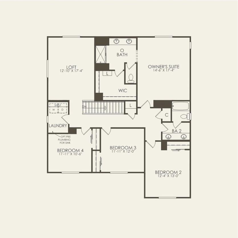 Second Floor 5 br / 3 ba