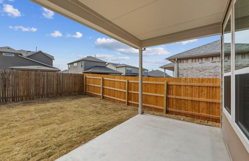 Covered Back Patio