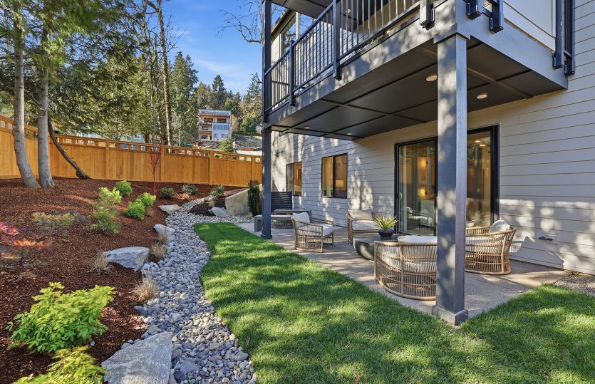 Covered patio