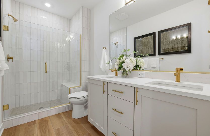 Secondary bathroom