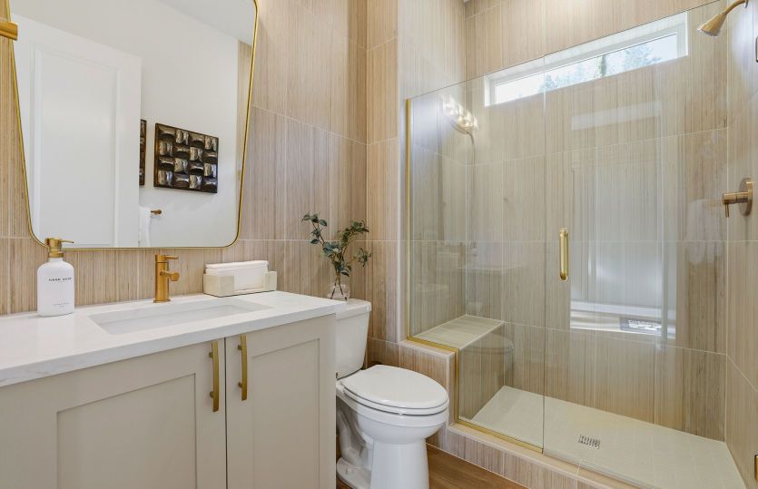 Secondary bathroom