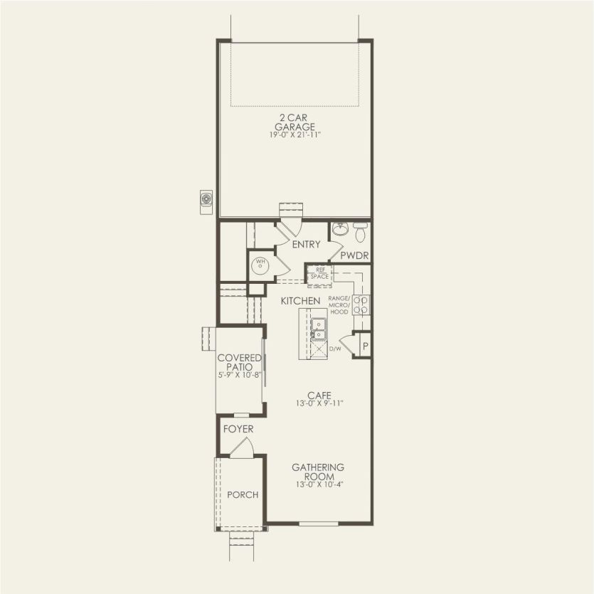 First Floor 3 br / 2.5 ba
