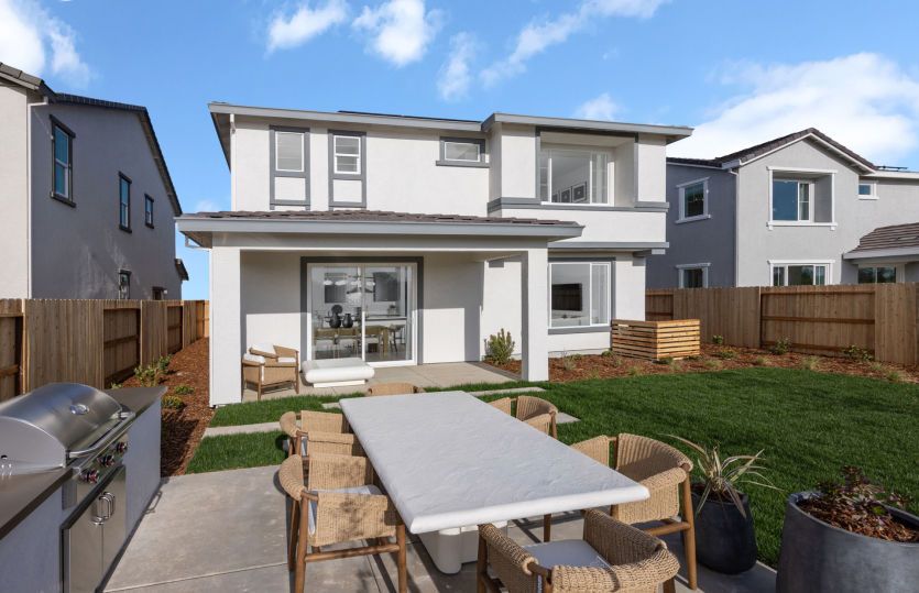 Lakeview backyard