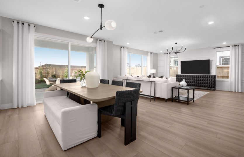 Light filled main living space