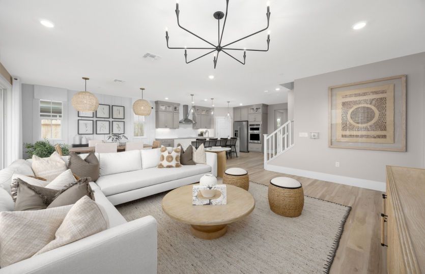 Open main living space
