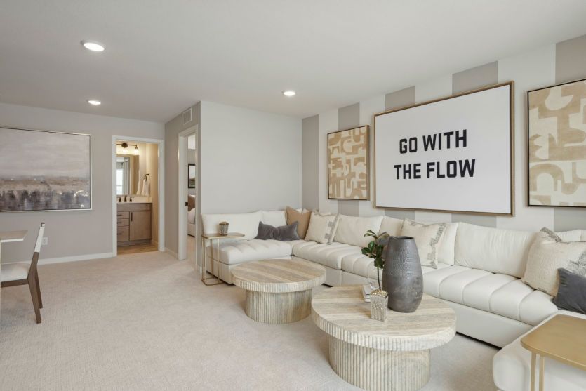 Create your ideal retreat in this expansive upstairs loft.