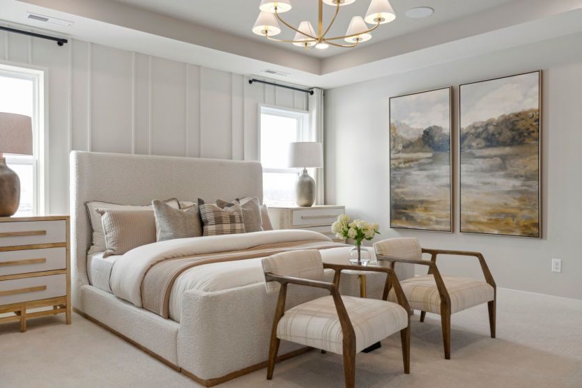 A thoughtfully designed Primary Suite with space, light, and privacy.