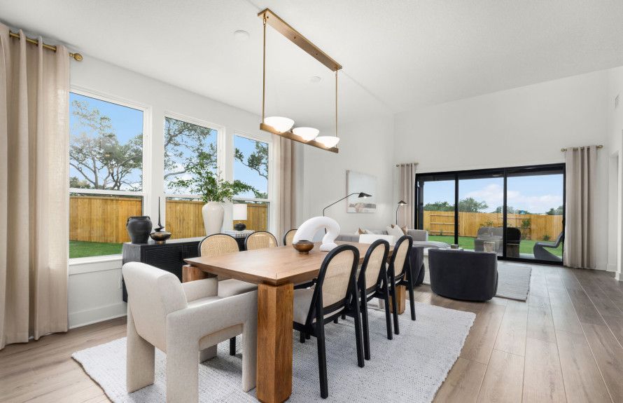 Dining Open to Gathering Space