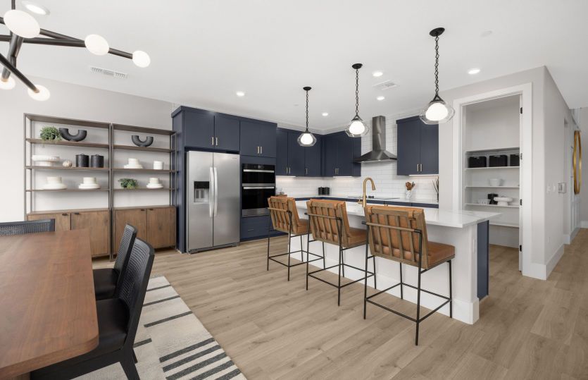 Modern kitchen with plenty of storage