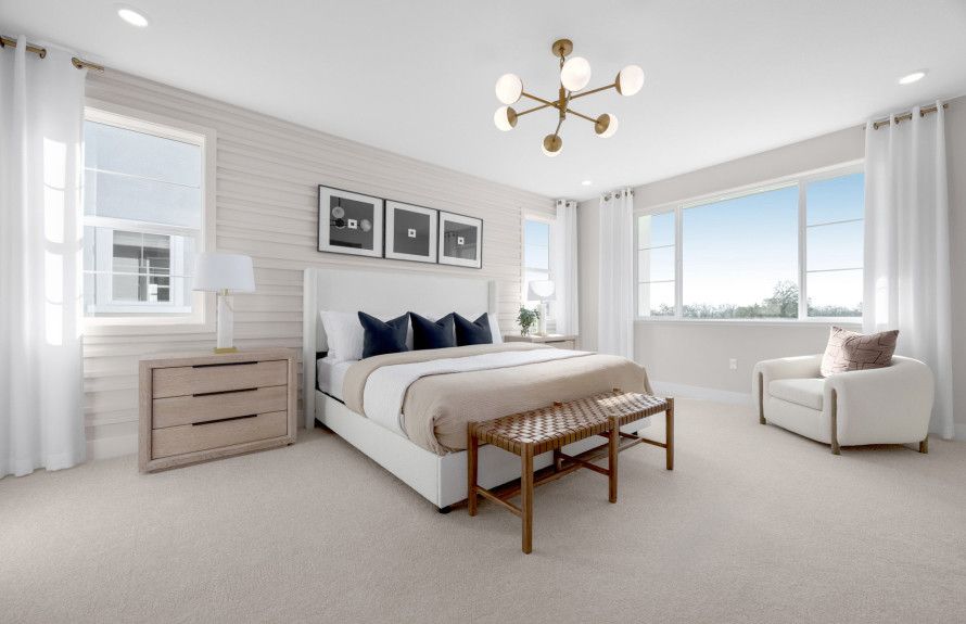 Lakeview primary suite