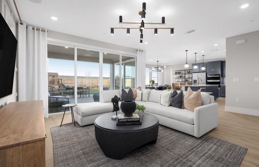 Preston open main living space