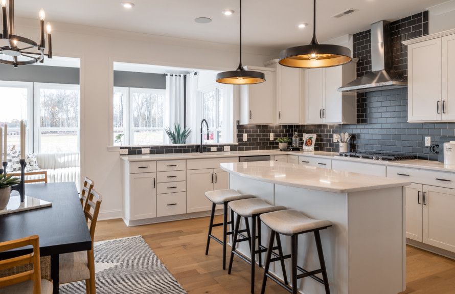 Open Café, Kitchen and Optional Sunroom