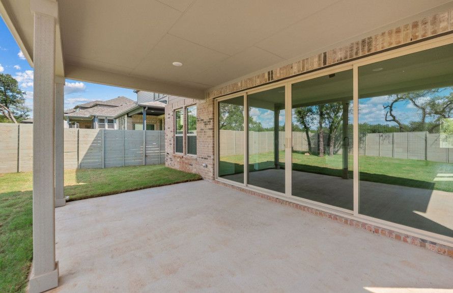 Covered Back Patio
